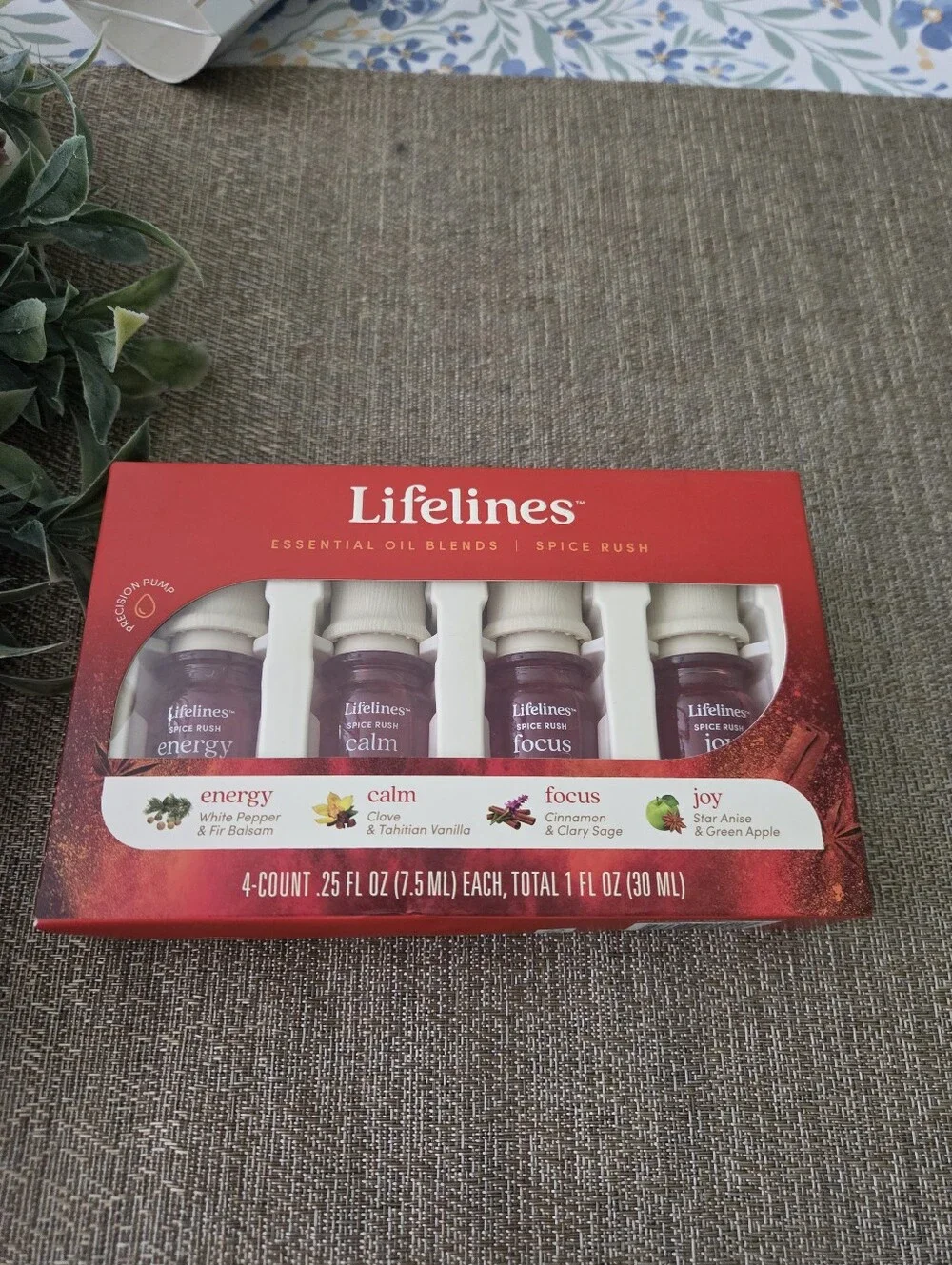 Spice Rush Essential Oil Blend Set - Red